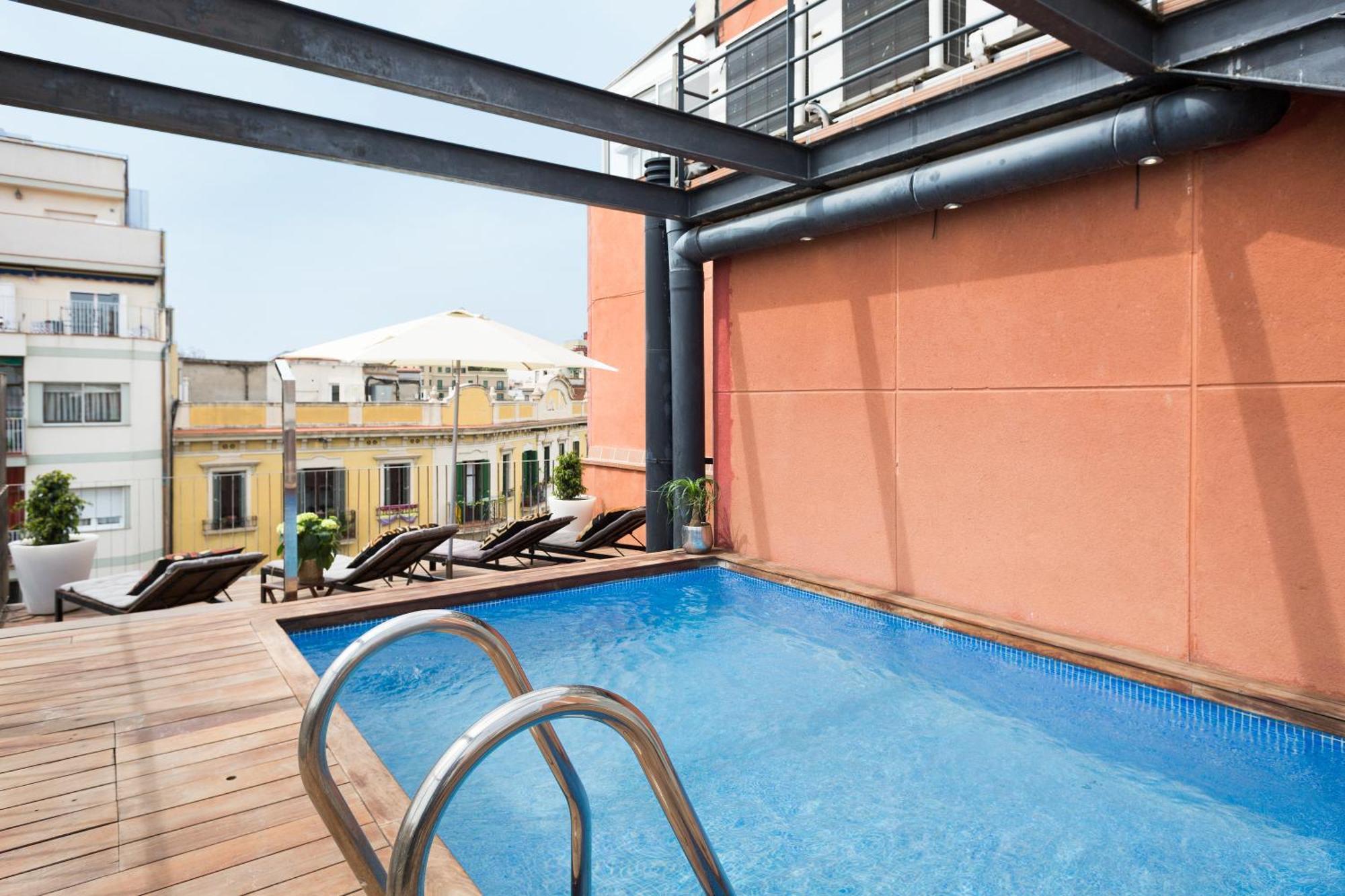 Apartment Barcelona Rentals - Pool Terrace In City Center Oda fotoğraf